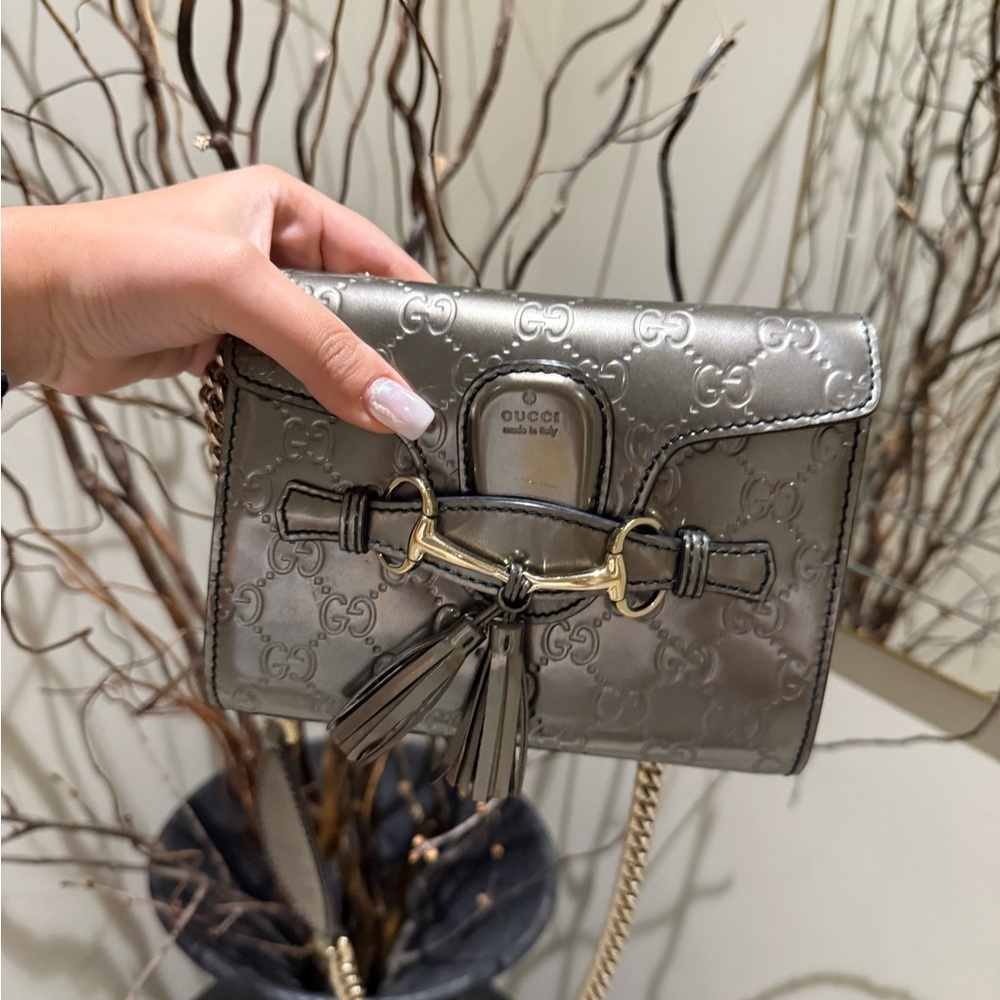 Gucci Silver Women's Bag
